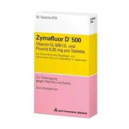 ZYMAFLUOR D 500 tabletek, 30 szt