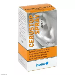 CERUSTOP Olejek w sprayu do uszu, 10 ml