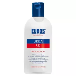 EUBOS TROCKENE Skórny Mocznik 5% Mydło w płynie, 200 ml