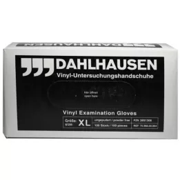 VINYL Rękawice bezpudrowe rozmiar XL, 100 szt