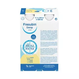 FRESUBIN ENERGY DRINK Butelka do picia o smaku waniliowym 6X4X200 ml
