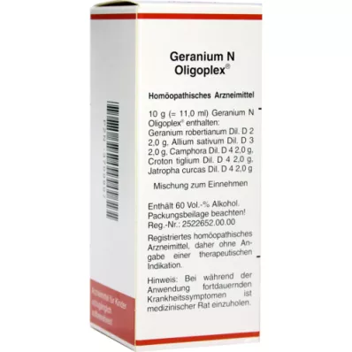 Geranium N Oligoplex, 50 ml