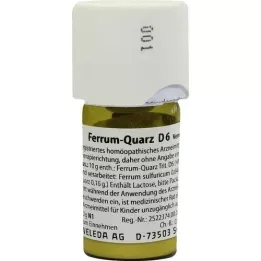 FERRUM QUARZ D 6 Tritureation, 20 g