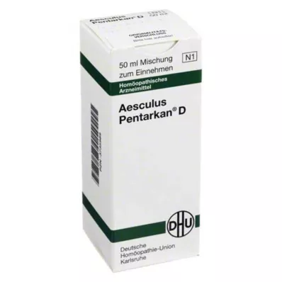 AESCULUS PENTARKAN Mieszanka D, 50 ml AESCULUS PENTARKAN Mieszanka D, 50 ml