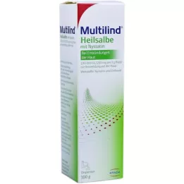MULTILIND Maść lecznicza z nystatyną i tlenkiem cynku, 100 g
