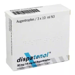 DISPATENOL Krople do oczu 3X10 ml