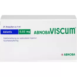 ABNOBAVISCUM Abietis 0,02 mg ampułki, 21 szt