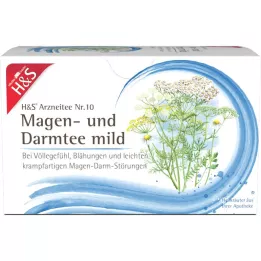 H&S łagodna herbata żołądkowa i jelitowa w saszetkach filtracyjnych, 20X2,0 g
