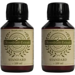 OLIVENBLATT-Wyodrębnij podwójny opakowanie cieczy, 2x100 ml