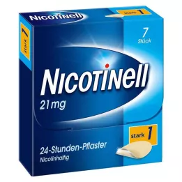 NICOTINELL 21 mg/24-godzinny plaster 52,5 mg, 7 szt