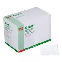 GAZIN Gaza 10x10 cm jałowa 8-warstwowa, 30X10 szt