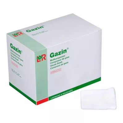 GAZIN Gaza 10x10 cm jałowa 8-warstwowa, 30X10 szt