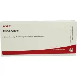 UTERUS GL D 15 ampułek, 10X1 ml