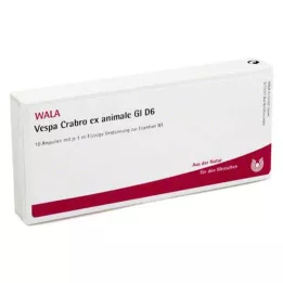 VESPA CRABRO EX zwierzęce GL D 6 ampułek, 10X1 ml