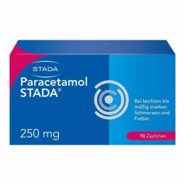 PARACETAMOL STADA czopki 250 mg, 10 szt