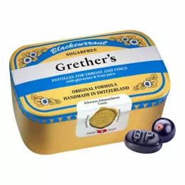 GRETHERS Porzeczka czarna Srebrna zf.Past.Tin, 440 g