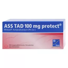 ASS TAD 100 mg protect tabletki powlekane dojelitowe, 100 szt