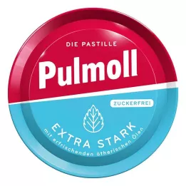 PULMOLL Cukierki bez cukru extra mocne 50 g