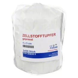 ZELLSTOFFTUPFER 4x5 cm, 1000 szt