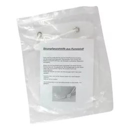 STRUMPFANZIEHHILFE Plastik z paskiem, 1 szt
