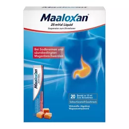 MAALOXAN 25 mVal Płyn, 20X10 ml