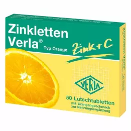ZINKLETTEN Pastylki Verla Orange, 50 szt