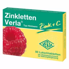 ZINKLETTEN Pastylki Verla Raspberry, 50 szt