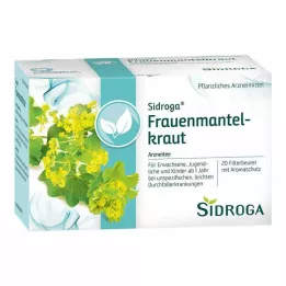 SIDROGA Torebki filtrujące do herbaty Ladys Mantle, 20 x 1,0 g