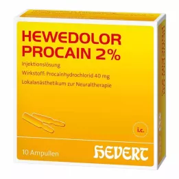 HEWEDOLOR Ampułki prokainy 2%, 10 szt