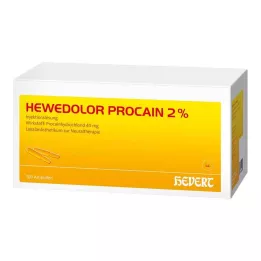 HEWEDOLOR Ampułki prokainy 2%, 100 szt