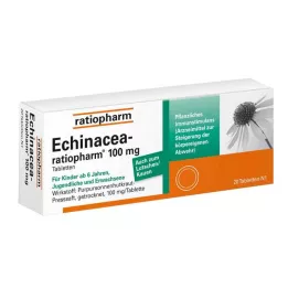 ECHINACEA-RATIOPHARM Tabletki 100 mg, 20 szt