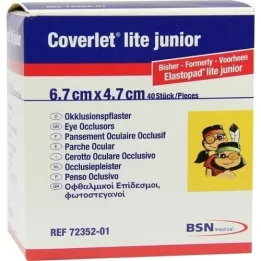 COVERLET Lite Junior Eye -Clever wentylator 47x67 mm, 40 szt