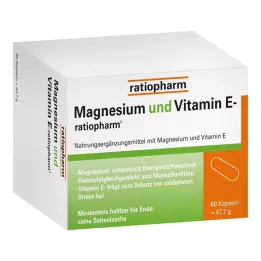 MAGNESIUM UND VITAMIN Kapsułki E-ratiopharm 60 szt