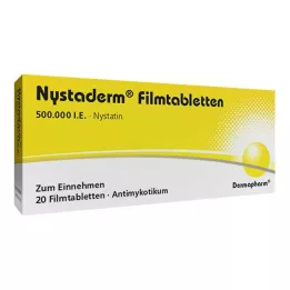 NYSTADERM Tabletki powlekane, 20 szt