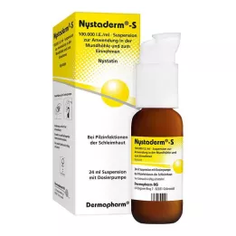 NYSTADERM S Pompka dozująca zawiesinę, 24 ml