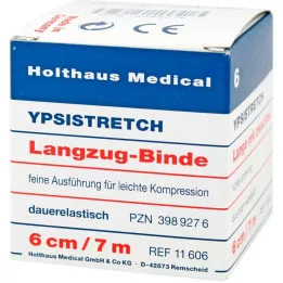 LANGZUGBINDE drobny Ypsistretch 6 cm x 7 m, 1 szt