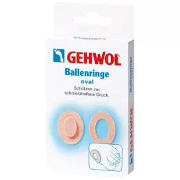 GEHWOL kółka kulkowe owalne, 6 szt