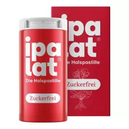 IPALAT Pastylki do ssania na gardło bez cukru, 40 szt
