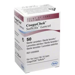 COAGUCHEK Lancet Softclix, 50 szt