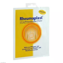 RHEUMAPLAST Plaster leczniczy 4,8 mg, 2 szt