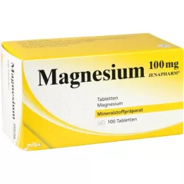 MAGNESIUM 100 mg tabletki jenaapharm, 100 szt