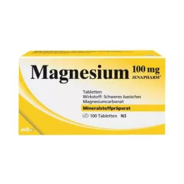 MAGNESIUM 100 mg tabletki Jenapharm, 100 szt