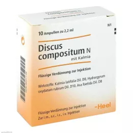 DISCUS compositum N z Kalmią ampułki 10 szt