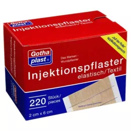 GOTHAPLAST Plaster iniekcyjny 2x6 cm, 220 szt