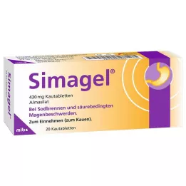 SIMAGEL Tabletki do żucia, 20 szt