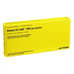 VITAMIN B12 AAA Ampułki 1000 μg, 10X1 ml