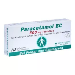 PARACETAMOL BC Tabletki 500 mg, 20 szt