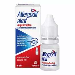 ALLERGODIL krople do oczu ostre, 6 ml