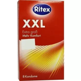 RITEX XXL prezerwatywy, 8 szt
