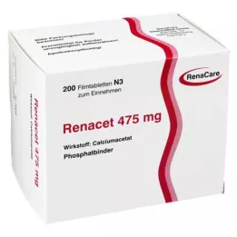 RENACET 475 mg tabletki z filmu, 200 szt